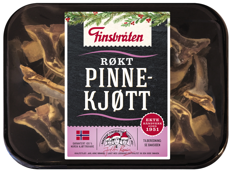 Finsbråten Pinnekjøtt Røkt Ca 2kg