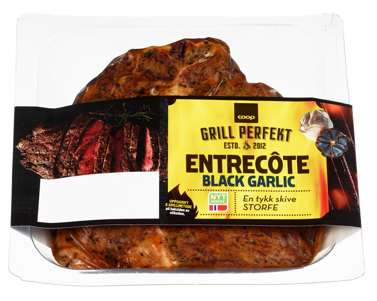 Entrecote Black Garl Ca 400g Vv Coop