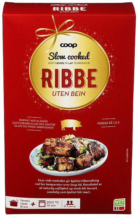 Coop Ribbe Sous Vide Ca 600g Vv