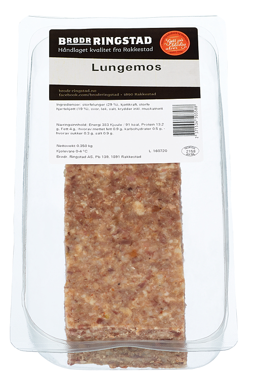 Lungemos 400g Brødr Ringstad