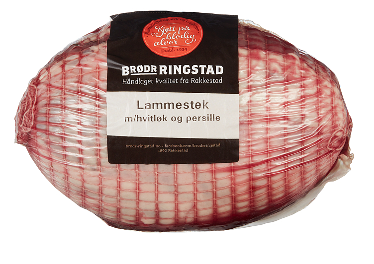 Lammestek m/Hvitløk og Persille Ca 1.5kg Brødr Ringstad