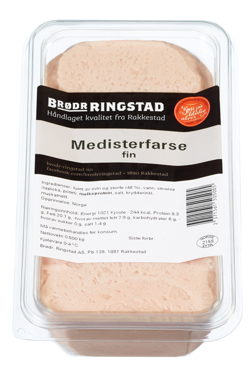 Medisterfarse Ca 500g Frys Brødr Ringstad