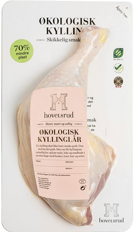 Hovelsrud Kyllinglår Øko Ca 450g