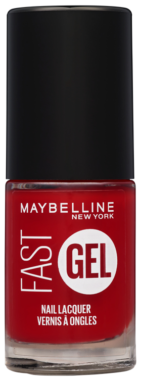 Maybelline Fast Gel Nailpolish Rebel Red 12 - Kassalapp®