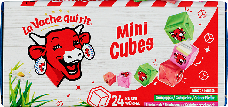 Mini Cubes Rød 125g