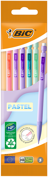 Bic Matic® Pastel med Pakke 5