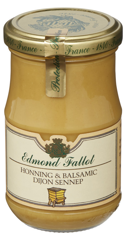 Sennep Dijon Honning Balsamico 210g Fallot