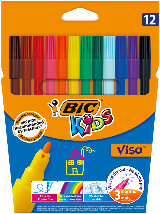 Skrivemateriel Bic Kids Visa Bic Kids