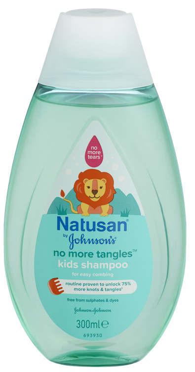 Bilde av Natusan By Johnson's® No More Tangles® Kids Shampoo 300ml