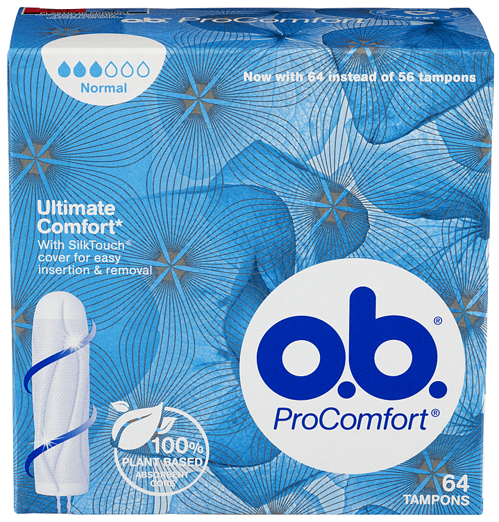 Bilde av O.b.® Procomfort Normal 64 stk