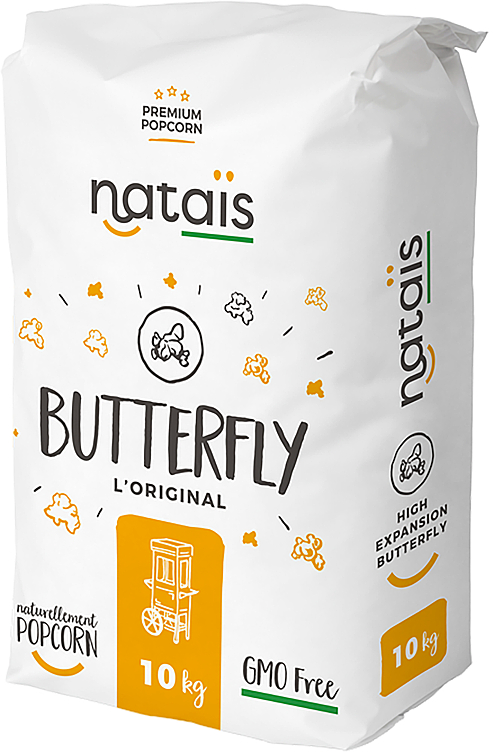 Natais Popcornmajs Butterfly 46+ 10kg