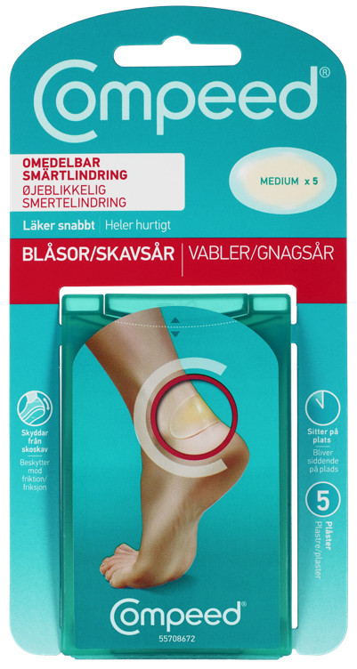 Bilde av Compeed Gnagsårplaster Medium 5stk