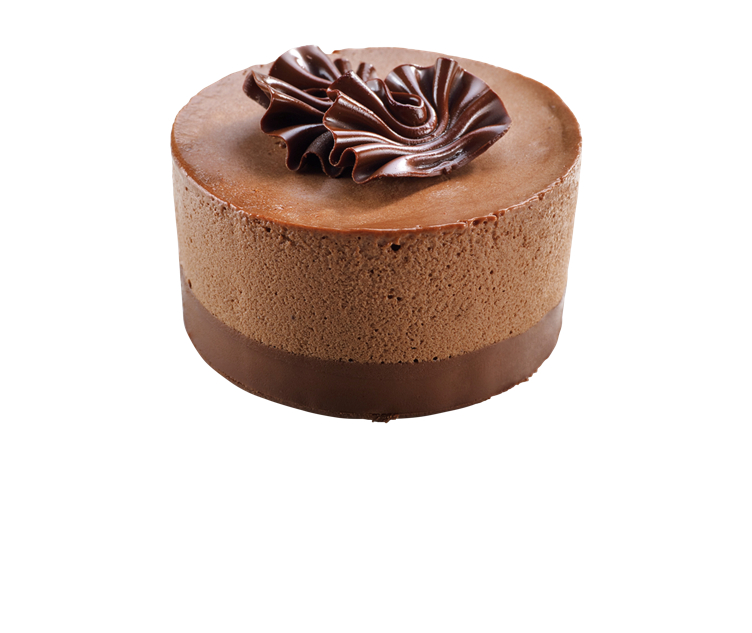 Sjokolade Mousse Porsjons Kake 16stk 1.360kg Traiteur De Paris