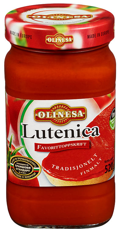 Lutenica Olinesa Tradisjonel 520g