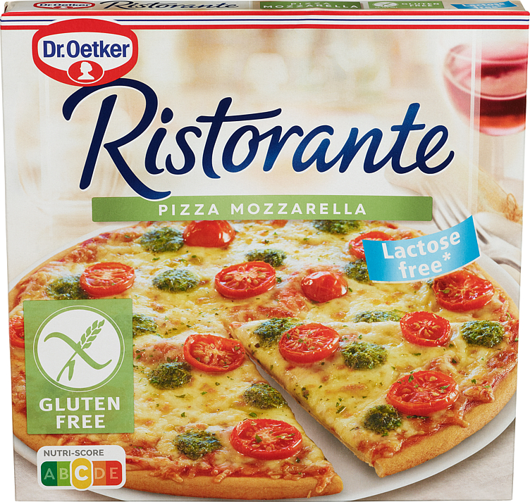 Pizza Ristorante Glutenfri Mozzarella Dr Oetker
