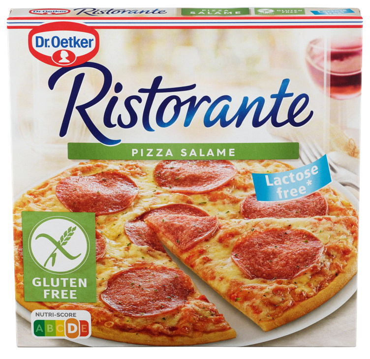 Pizza Ristorante Glutenfri Salame Dr Oetker
