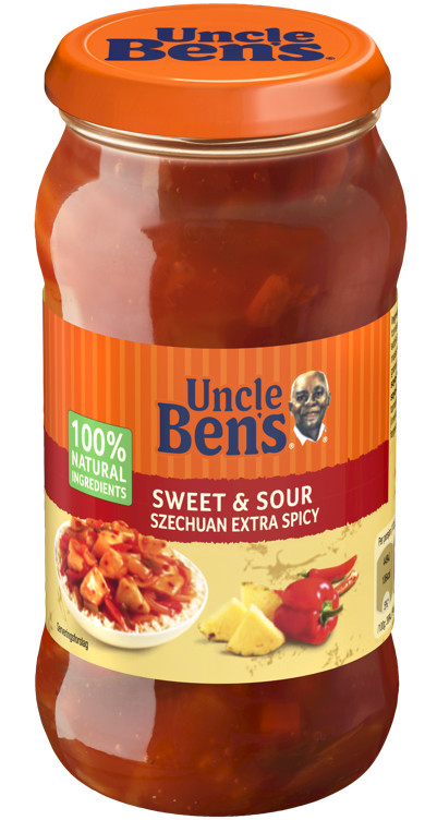 Uncle Ben's® Sweet & Sour Szechuansaus Extra Spicy 450g