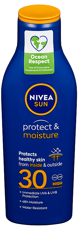 Nivea Sun Protect & Moisture Sun Lotion Spf30, 200ml