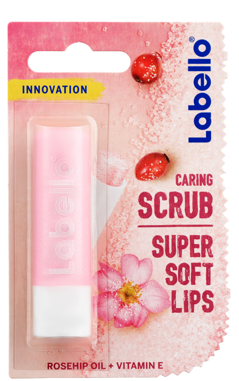 Labello Lip Caring Scrub Rosehip Oil