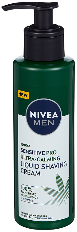 Bilde av Nivea Men Sensitive Pro Ultra Calming Sensitive Shaving Cream 200ml