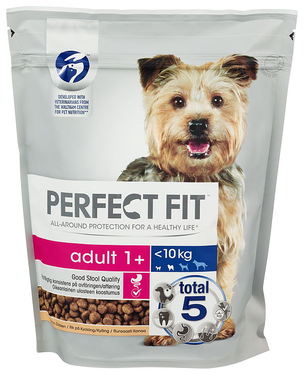 Perfect Fit Dog Adult Kylling (xs/s) 825g
