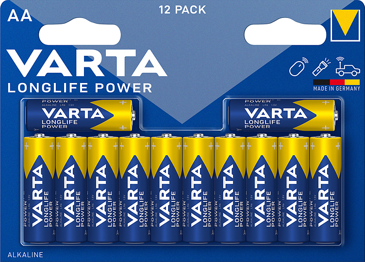 Batteri Aa 12-pk Varta High Energy