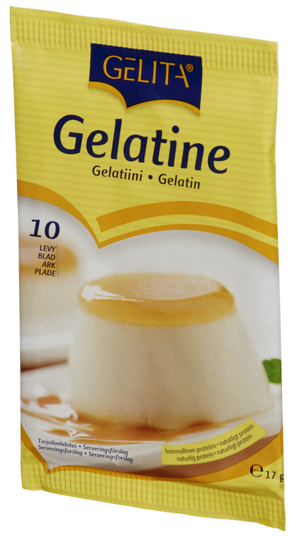 Gelatineplater 17g Gelita