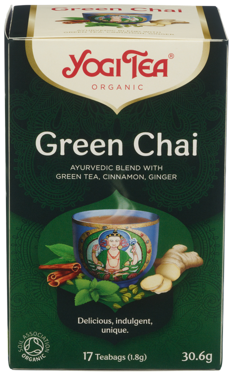 Økolog Grønn Te Chai 17pos Yogi Tea