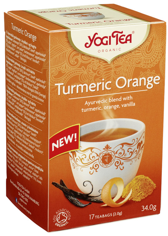 Yogi Tea Turmeric Orange 17 Teposer