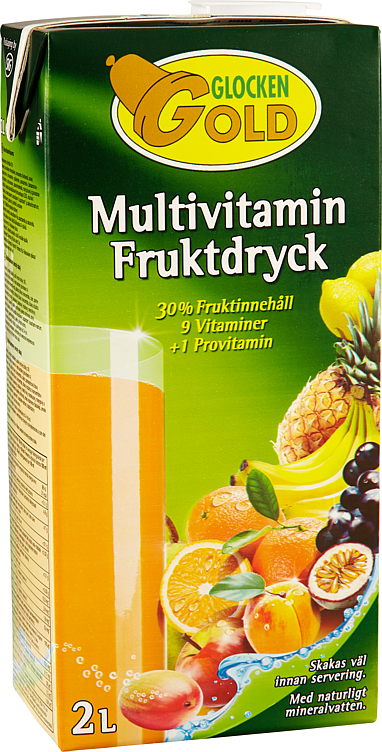 Multivitamin-fruktdrikk (30%) 2l