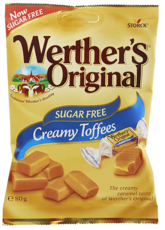 Werthers O Sf Creamy Toffees 80g Storck