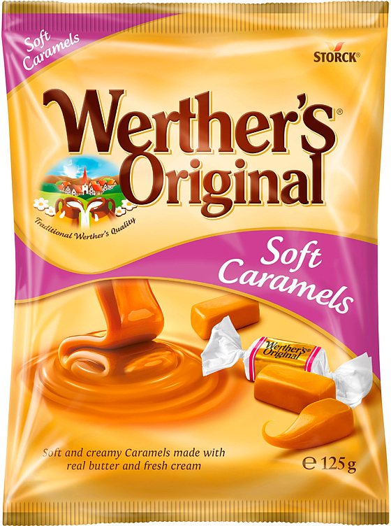 Werther's Soft Caramels 125g Storck