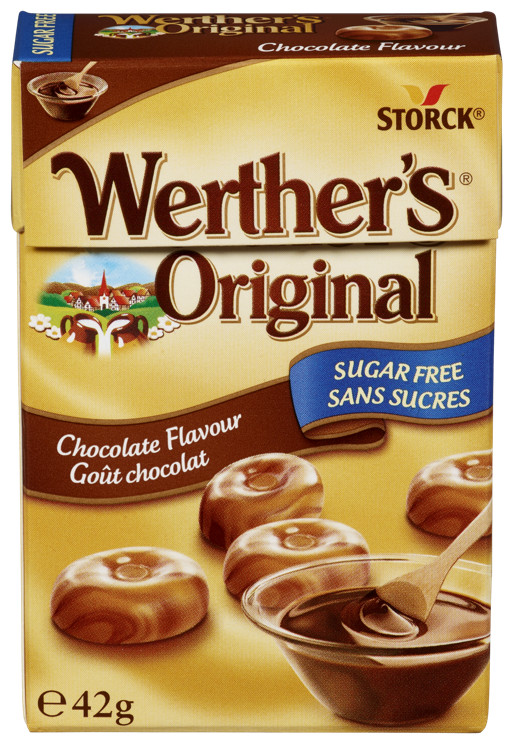 Werthers O Sf Box Sjokolade 42g Storck