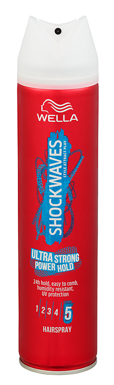 Wella Shockwaves Ultra Strong Hairspray 250ml