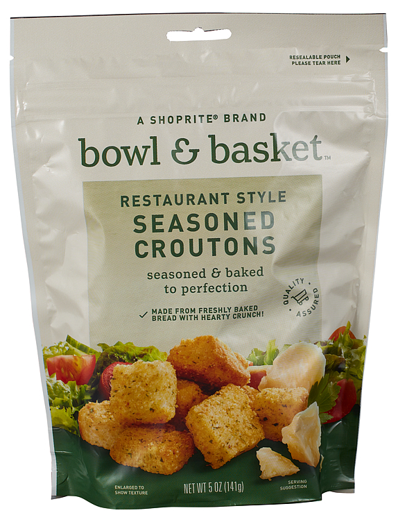 Seasoned Croutons 141g Bowl & Basket