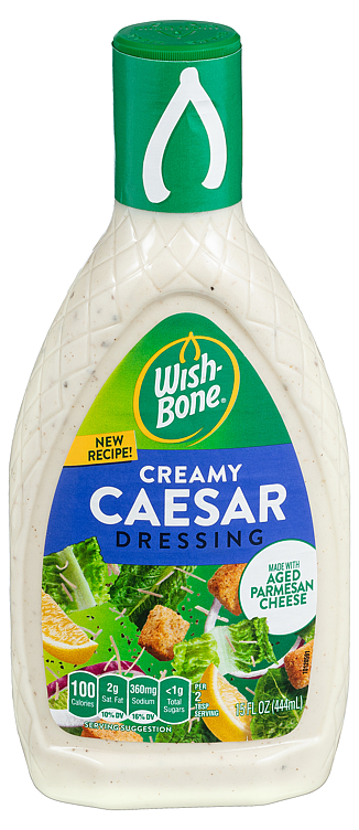 Dressing Creamy Caesar 444ml Wishbone