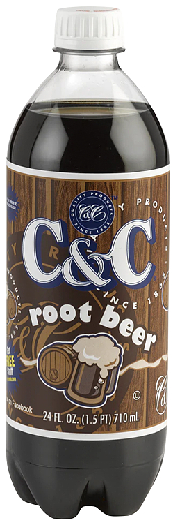 C&c Root Beer Soda Usa 710ml