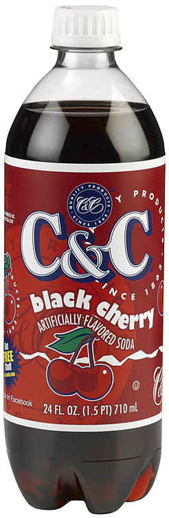 Bilde av C&c Black Cherry Soda 710ml