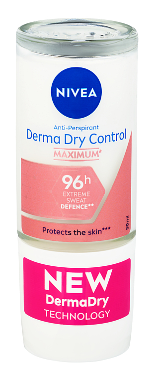 Nivea Deoodorant Roll-on Derma Dry, 50ml