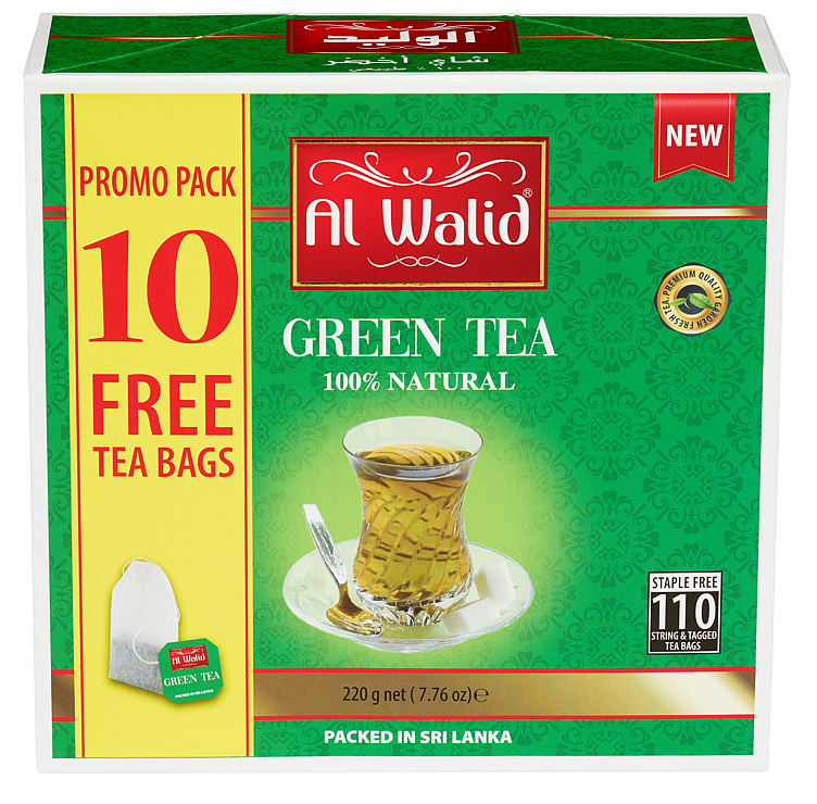 Green Tea 220g Al Walid