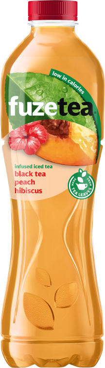 Fuze Tea Peach Hibiscus 1.25l Flaske
