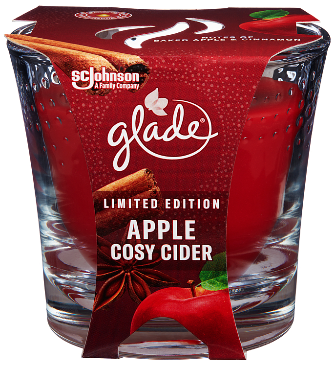 Glade Duftlys Apple Cosy Cider 129g
