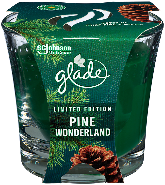 Glade Duftlys Pine Wonderland 129g
