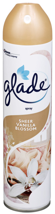 Glade Aerosol Romantic Vanilla Blossom 300ml