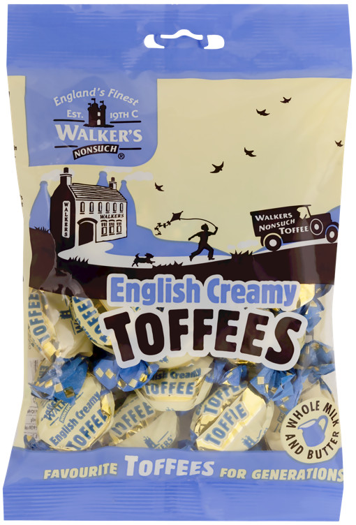 English Creamy Toffees 150g Walkers