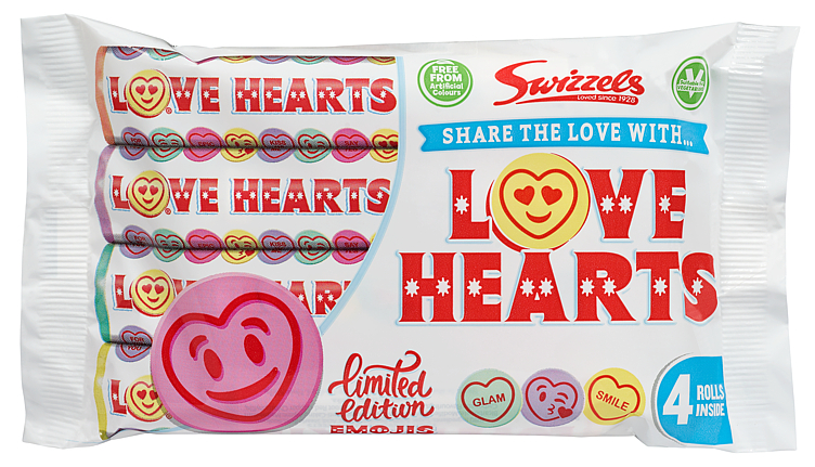 Love Hearts Multip 12x4pack