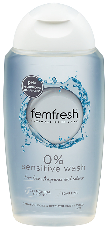 Femfresh 0% Sensitive Intimate Wash 250ml