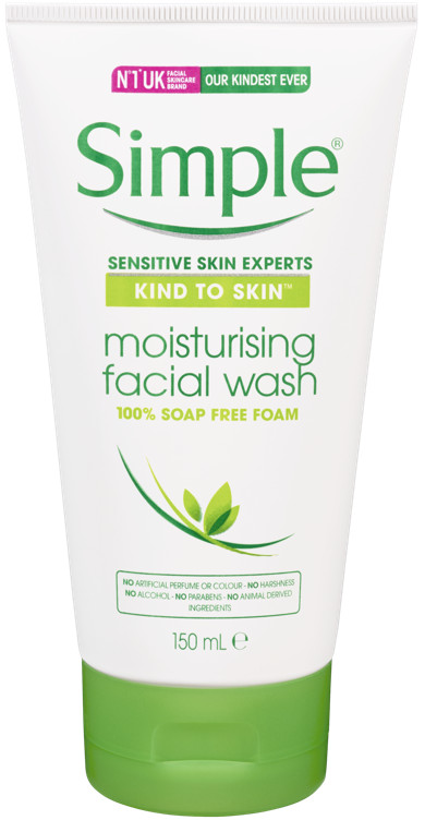 Simple Moisturising Facial Wash 150mlx6