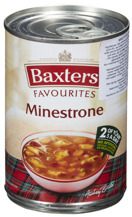 Minestronesuppe 400g Baxters