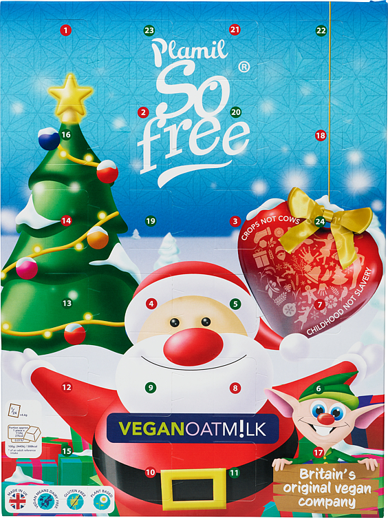 So Free Vegan Oatmilk Advent Calendar